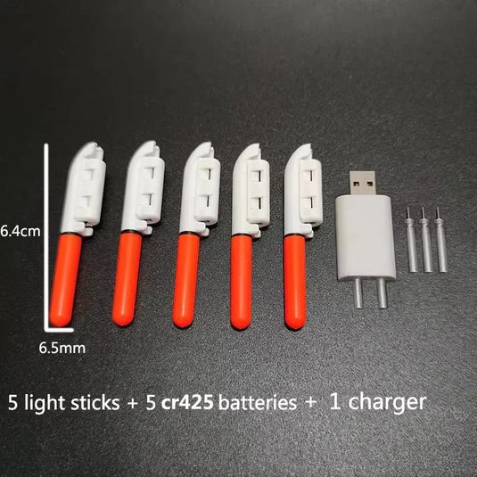 🌷 Spring Sale-30% OFF🐠Electronic Fishing Float Light Stick 5PCS